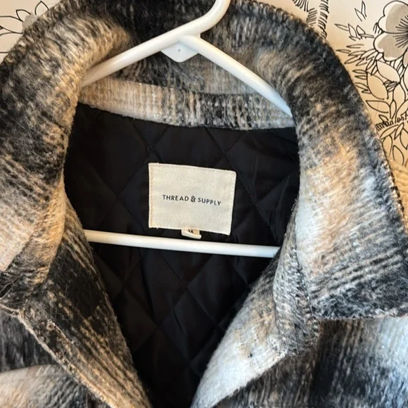 Thread & Supply Plaid Coat - Picture 2 of 4